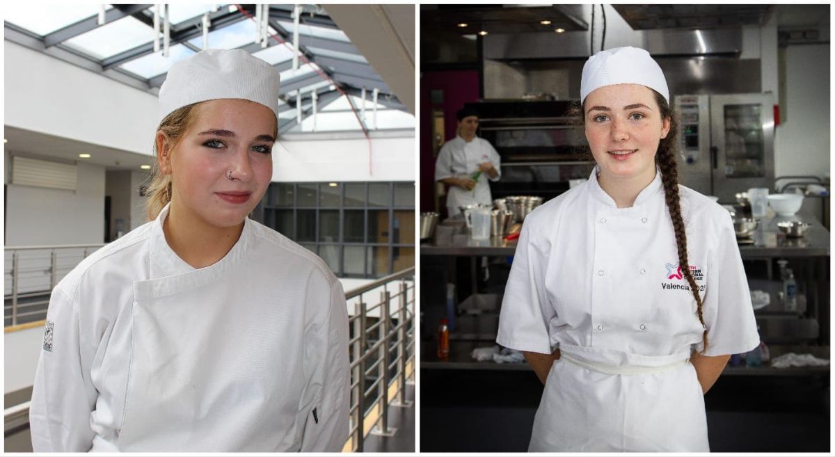 Image showing two female chefs